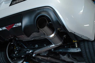Remark R1-Spec Single-Exit Cat Back Exhaust: Subaru BRZ (13-20), Scion FR-S (13-16) & Toyota 86 (17-20)