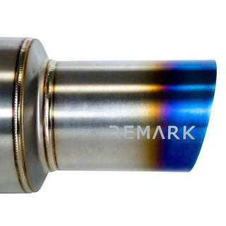 Remark R1-Spec Single-Exit Cat Back Exhaust: Toyota GR86 (22-24) & Subaru BRZ (22-24) w/ Titanium Tip