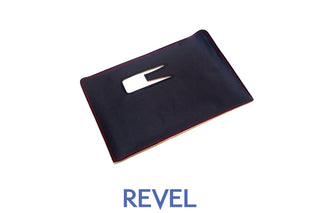 Revel GT Design Carbon Style Glove Box Scuff Protector: Subaru BRZ (22+) & Toyota GR86 (22+) w/ Red Stitch