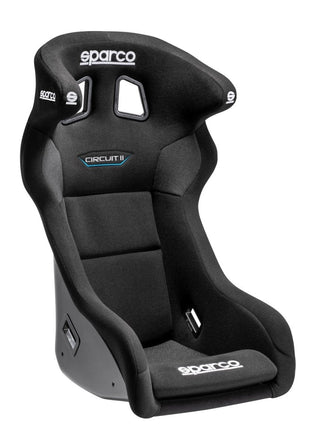Sparco Circuit II QRT Fixed Back Racing Seat: Fits Most Models