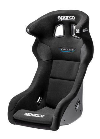 Sparco Circuit II QRT Fixed Back Racing Seat: Fits Most Models