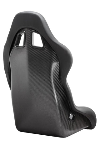 Sparco Evo QRT Performance Fixed Back Racing Seat (BLACK) w/ Carbon Fiber Shell