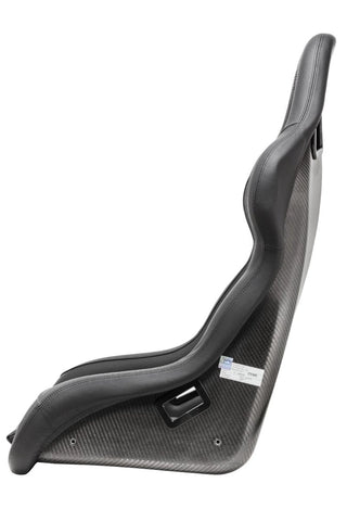 Sparco Evo QRT Performance Fixed Back Racing Seat (BLACK) w/ Carbon Fiber Shell