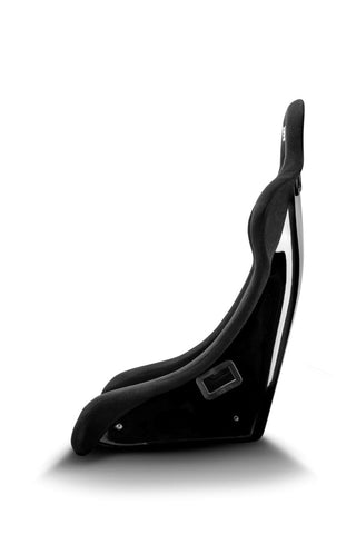 Sparco Evo S QRT Fixed Back Racing Seat Black: Fits Most Models