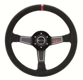 Sparco Steering Wheel L575 Suede Black: Fits Most Models