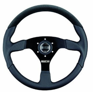 Sparco Steering Wheel Lap 5 Black Tuning: Fits Most Models