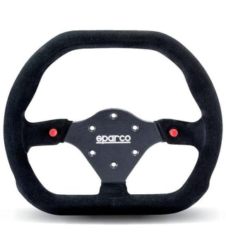 Sparco Steering Wheel P 310 Suede Black: Fits Most Models