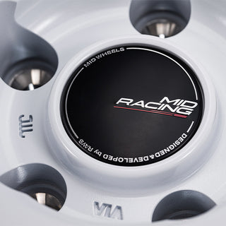 MID RACING R06 White | 18x8.5" +45mm | 5x100mm (Set of 4)