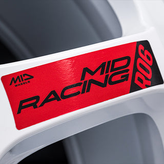 MID RACING R06 White | 18x8.5" +45mm | 5x100mm (Set of 4)