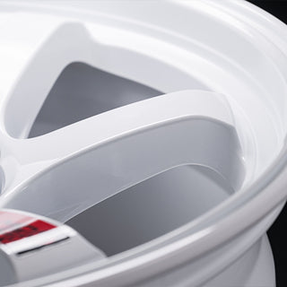 MID RACING R06 White | 18x8.5" +45mm | 5x100mm (Set of 4)