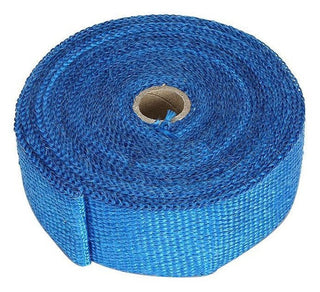 Torque Solution Exhaust Wrap: 2 Inch Wide x 50 Feet Long Blue