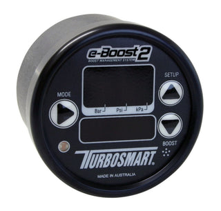 Turbosmart e-Boost2 Boost Controller 40psi Black Face Black Bezel 60mm: Fits Most Models