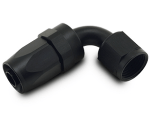 Vibrant -6AN 90 Degree Swivel Hose End Fitting: Fits Most Models
