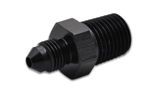 Vibrant Aluminum -4AN Male To -1/8" Male NPT Straight Adapter Fitting: Fits Most Models