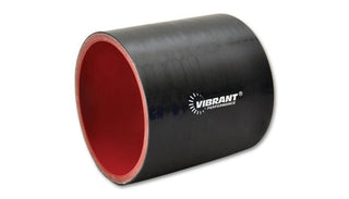 Vibrant Straight Hose Coupler (2.0in) Black: Fits Most Models