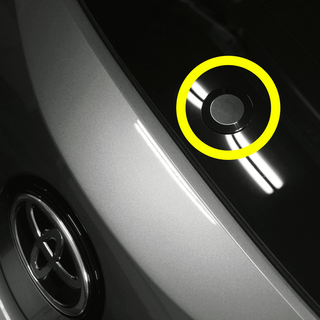 ZSPEC Design 44mm Rear Wiper Hole Cover Cap Plug Black Weatherproof - Fits 2023-2026 Toyota GR Corolla