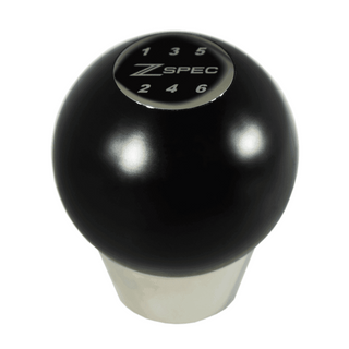 ZSPEC Shift Knob M12-1.25 Delrin & Stainless Steel 6-Speed Shift Pattern Coin