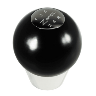 ZSPEC Shift Knob M12-1.25 Delrin & Stainless Steel 5-Speed Shift Pattern Coin
