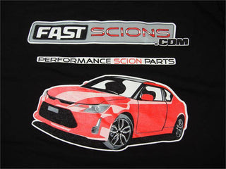 FastScions Scion tC2 T-Shirt (Black - Short Sleeve)