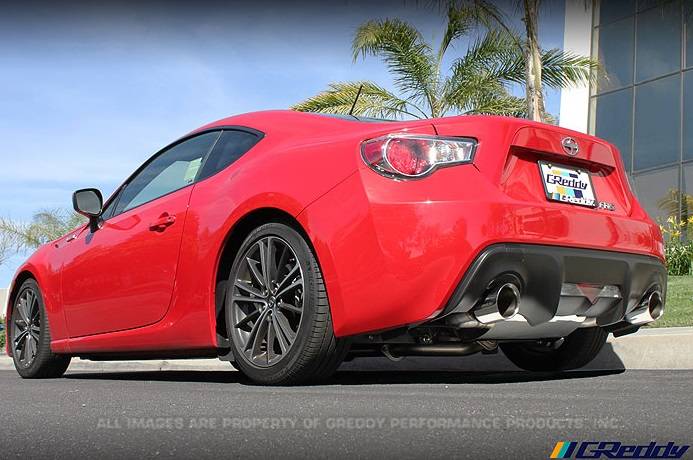 Greddy Supreme SP Exhaust System: Scion FR-S 2013-2016; Toyota 86 2017-2020; Subaru BRZ 2013-2020