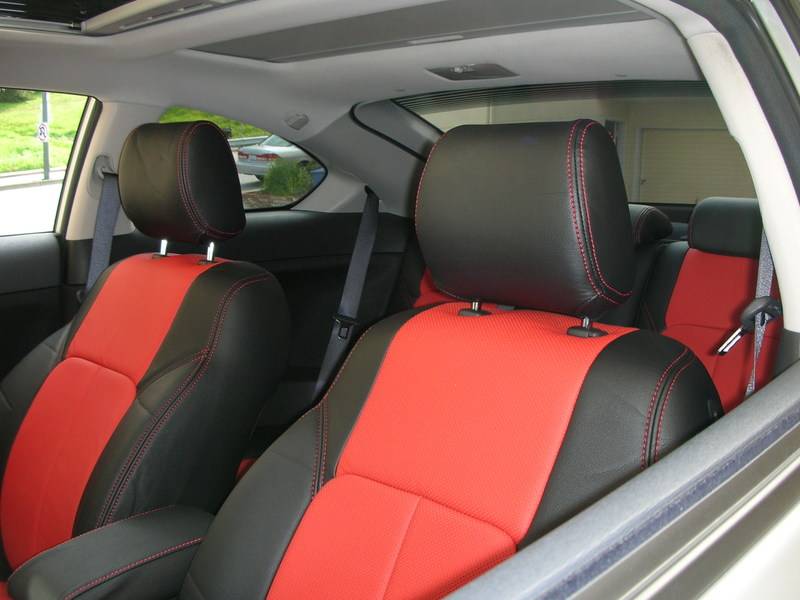 Clazzio Leather Seat Covers: Scion tC 2011 - 2016 (tC2)