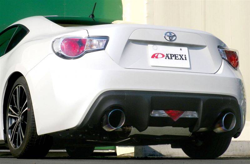 APEXi RS Evo Extreme Exhaust System: Scion FR-S 2013 - 2016; Toyota 86 2017-2020; Subaru BRZ 2013-2020