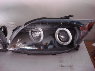 Spec D Dual Halo Projector Headlights (Black): Scion tC 2005 - 2010