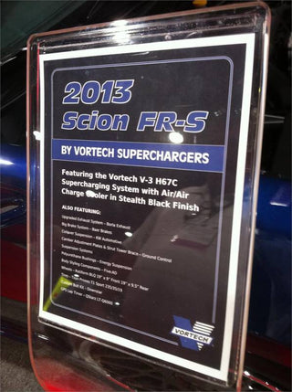 Vortech Supercharger Kit: Scion FR-S 2013 - 2016 / Subaru BRZ 2013 - 2020 / Toyota 86 2017 - 2020