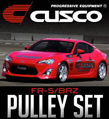 Cusco Light Weight Aluminum Pulley Set: Scion FR-S 2013-2016; Toyota 86 2017-2018; Subaru BRZ 2013-2018