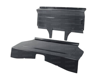 Seibon Carbon Fiber Rear Seat Panels: Scion FR-S 2013-2016; Toyota 86 2017-2018; Subaru BRZ 2013-2018