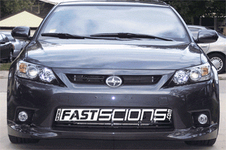 Seibon TR Carbon Fiber Front Lip: Scion tC 2011 - 2013 (tC2)