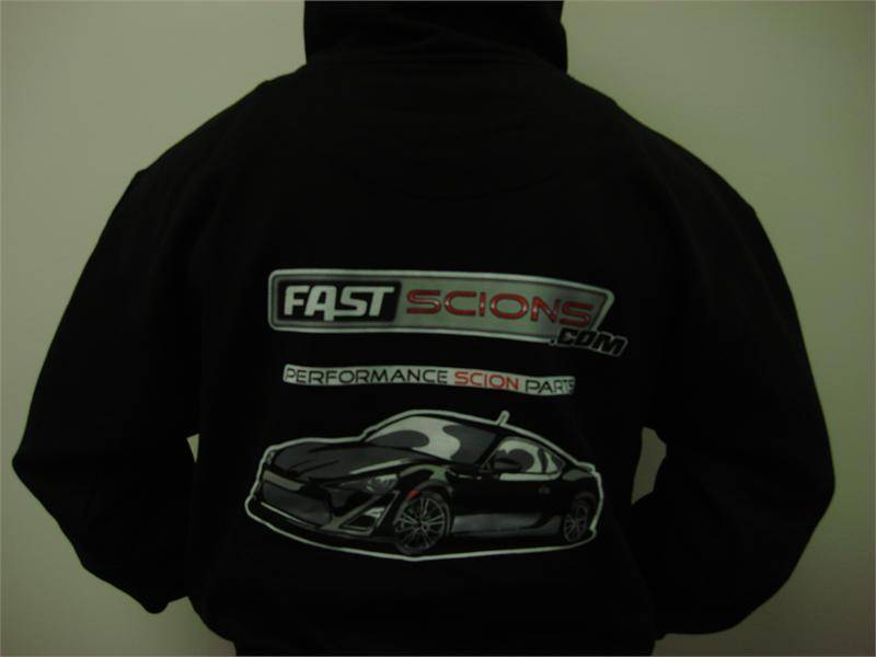 FastScions Scion FR-S Hoodie Sweatshirt (Black)