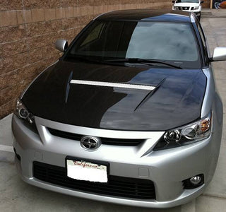 Seibon VSII Carbon Fiber Hood: Scion tC 2011 - 2013 (tC2)