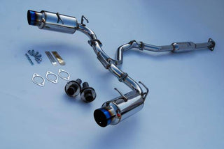 Invidia N1 Exhaust System (Titanium Tips): Scion FR-S 2013-2016; Toyota 86 2017-2020; Subaru BRZ 2013-2020