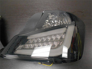 Spec D Black / Smoke LED Tail Lights: Scion tC 2011 - 2013 (tC2)