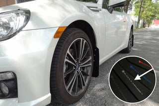 Rally Armor Mud Flaps: Scion FR-S 2013 - 2016; Subaru BRZ 2013-2020
