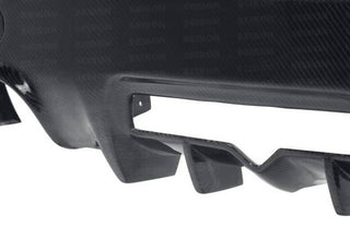 Seibon TB Carbon Fiber Rear Lip: Scion FR-S 2013-2016; Toyota 86 2017-2018; Subaru BRZ 2013-2018