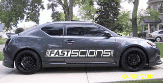 Seibon TR Carbon Fiber Side Skirts: Scion tC 2011 - 2016 (tC2)