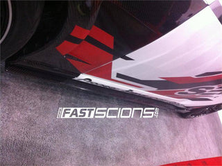 Seibon TA Carbon Fiber Side Skirts: Scion FR-S 2013-2016; Toyota 86 2017-2018; Subaru BRZ 2013-2018