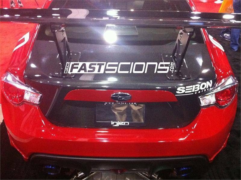 Seibon OEM Carbon Fiber Trunk: Scion FR-S 2013-2016; Toyota 86 2017-2018; Subaru BRZ 2013-2018