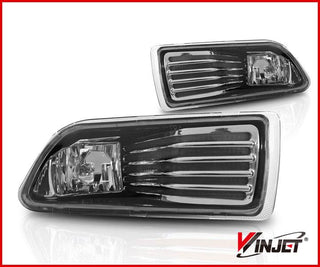 Winjet Fog Lights (Clear w/ Black): Scion tC 2005 - 2010