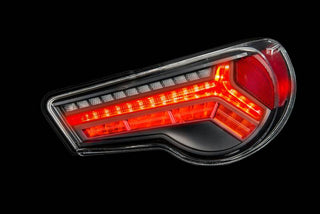 Buddy Club LED Tail Lights w/ Amber Turn Signal: Scion FR-S 2013 - 2016; Toyota 86 2017-2018; Subaru BRZ 2013-2018