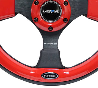 NRG Innovations RST-001 Pilota Leather Steering Wheel (320mm)