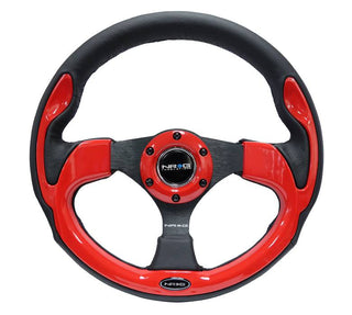 NRG Innovations RST-001 Pilota Leather Steering Wheel (320mm)