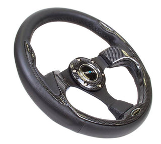 NRG Innovations RST-001 Pilota Leather Steering Wheel (320mm)