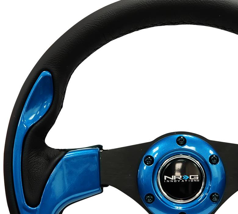 NRG Innovations RST-001 Pilota Leather Steering Wheel (320mm)