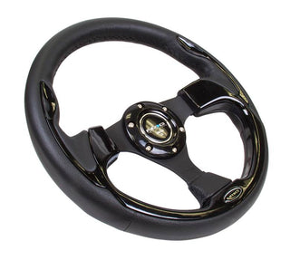 NRG Innovations RST-001 Pilota Leather Steering Wheel (320mm)