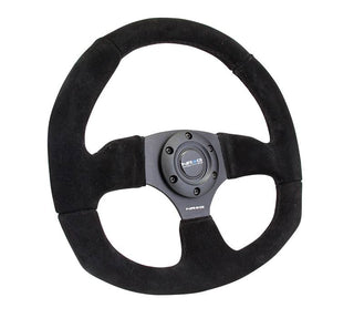 NRG Innovations RST-009 Flat Bottom Steering Wheel (320mm)