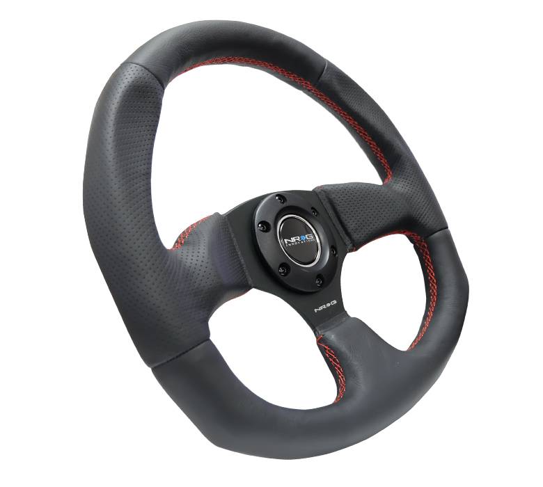 NRG Innovations RST-009 Flat Bottom Steering Wheel (320mm)