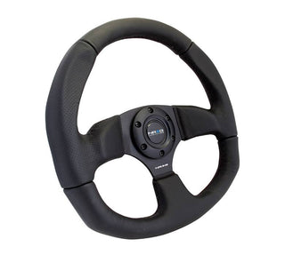NRG Innovations RST-009 Flat Bottom Steering Wheel (320mm)